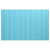 Deep Sky Blue und Tan Lined Pattern Stoff (Fat Quarter (45,7 x 55,9 cm))