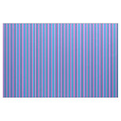 Deep Sky Blue, Violet, Blue & Brown Lined Pattern Stoff (Yard (91,4 cm))