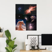 Deep Sky Images von Satwant Kumar Poster (Heimbüro)