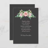 Deep Sorrow Beileid Vielen Dank für Ihre Karte (Vorne/Hinten)