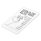 Deep Soul Introvert Philosophie Zitat Nietzsche Magnet (Linke Seite)