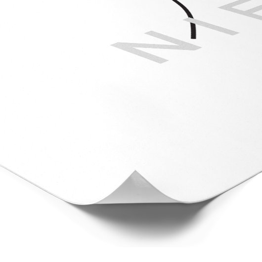 Deep Soul Introvert Philosophie Zitat Nietzsche Poster (Ecke)