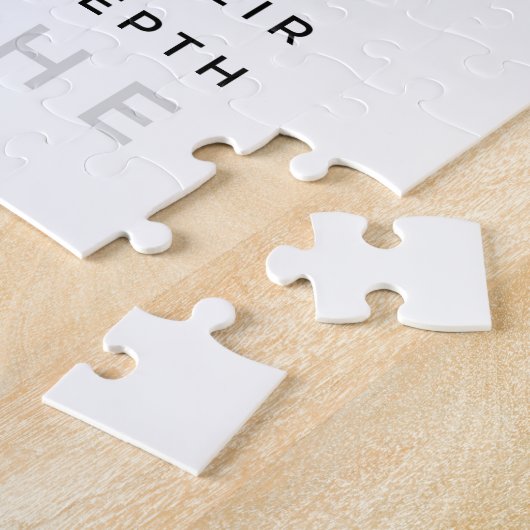 Deep Soul Introvert Philosophie Zitat Nietzsche Puzzle (Seite)