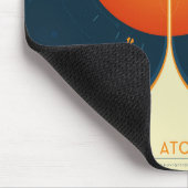 Deep Space Atomic Clock Poster, Orange Version. Mousepad (Ecke)