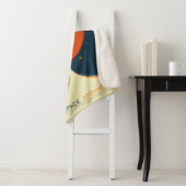 Deep Space Atomic Clock Poster, Orange Version. Sherpadecke (Beispiel)