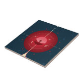 Deep Space Atomic Clock Poster, Red Version. Fliese (Seite)