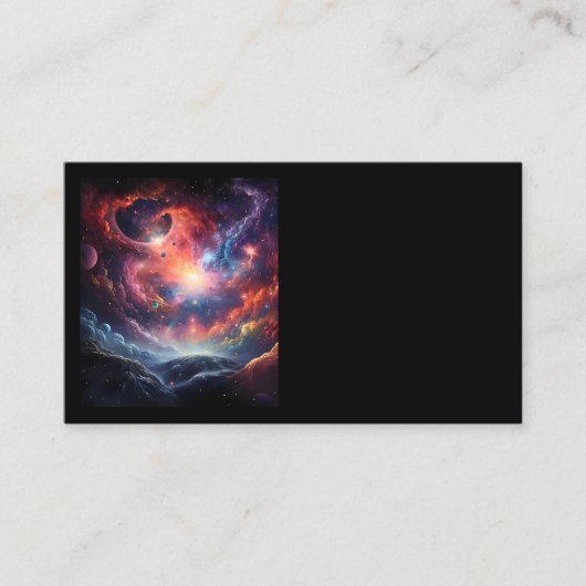 Deep Space Business Cards Visitenkarte (Vorderseite)
