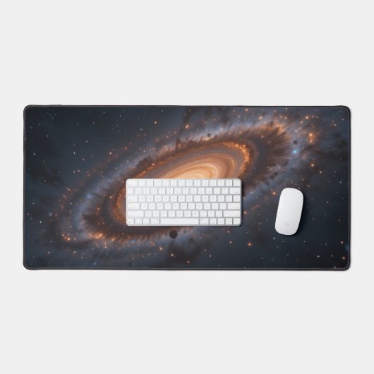 Deep Space Darke and Tranquility Desk Mat - Wellne Schreibtischunterlage (Tastatur & Maus)