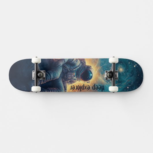 Deep Space Explorer Astronaut Skateboard (Horizontal)