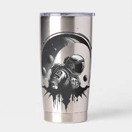 Deep Space Explorer-Silhouette Thermobecher