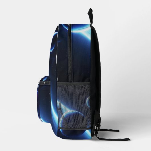 Deep Space Fade - Bold Galaxy Backpack Bedruckter Rucksack (Rechts)