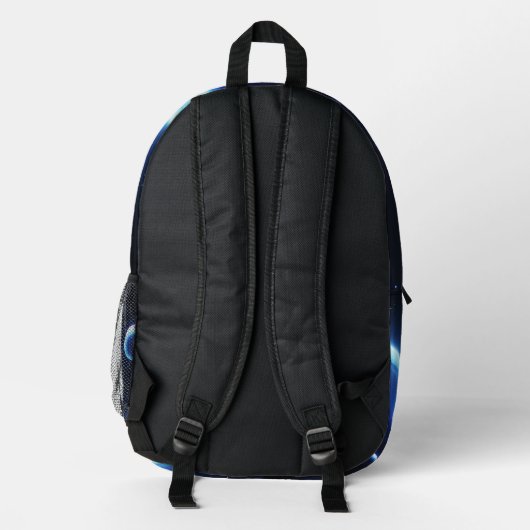 Deep Space Fade - Bold Galaxy Backpack Bedruckter Rucksack (Rückseite)