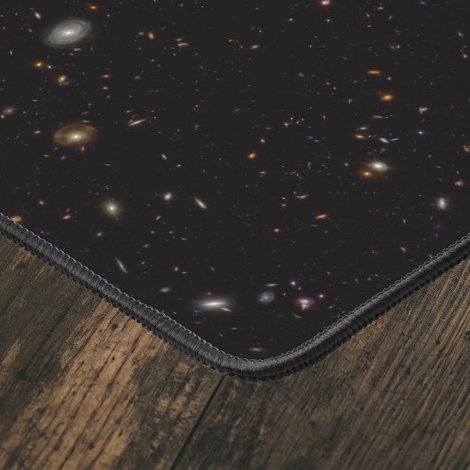 Deep Space Galaxien Black Computer Desk Pad Schreibtischunterlage