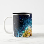 Deep Space Galaxy Zweifarbige Tasse (Links)