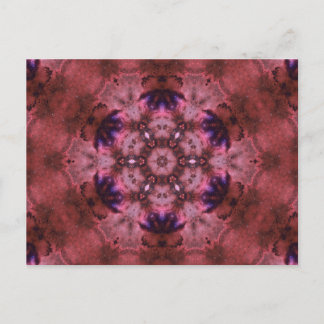 Deep Space Harmonics Mandala Postkarte