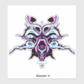 Deep Space Nightmare (Abyss-Kreatur) v0 Aufkleber (Blatt)