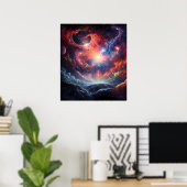 Deep Space Poster (Heimbüro)