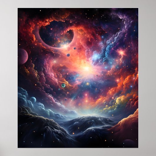 Deep Space Poster (Vorne)