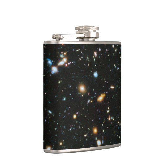 Deep Space Stars und Galaxien Flachmann (Rechts)