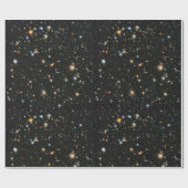 Deep Space Stars und Galaxien Geschenkpapier (Flach)
