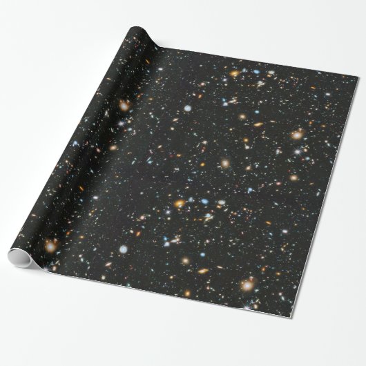 Deep Space Stars und Galaxien Geschenkpapier (Ungerollt)