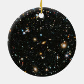 Deep Space Stars und Galaxien Keramik Ornament (Hinten)