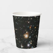 Deep Space Stars und Galaxien Pappbecher (Rückseite)