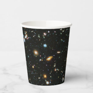 Deep Space Stars und Galaxien Pappbecher