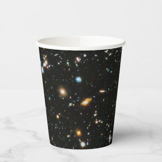Deep Space Stars und Galaxien Pappbecher (Links)