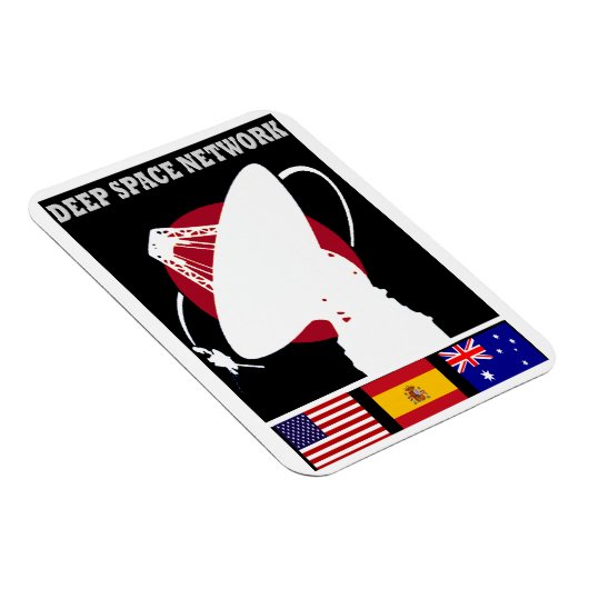 Deep Space Tracking Network Magnet (Rechte Seite)