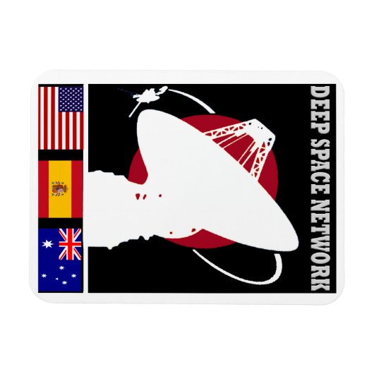 Deep Space Tracking Network Magnet (Horizontal)