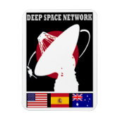 Deep Space Tracking Network Magnet (Vertikal)