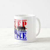 Deep Staat Kaffeetasse (VorderseiteRechts)