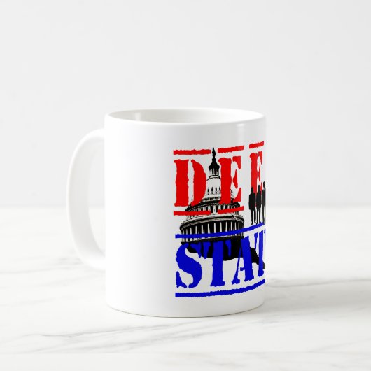 Deep Staat Kaffeetasse (Vorderseite Links)