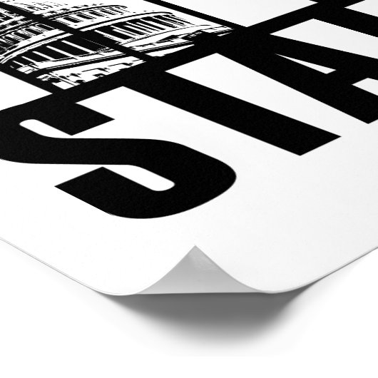 Deep Staat Poster (Ecke)