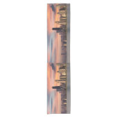 Deep Sunset Chicago Kurzer Tischläufer (Vorderseite)