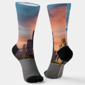 Deep Sunset Chicago Socken (Gewinkelt)