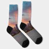 Deep Sunset Chicago Socken (Rechts)