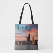 Deep Sunset Chicago Tasche (Vorderseite)