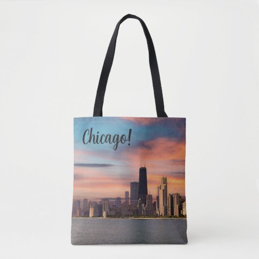 Deep Sunset Chicago Tasche (Vorderseite)