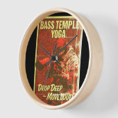 Deep Tactical Clock - Bass Temple Yoga Uhr (Winkel)