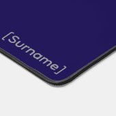 Deep Thinker - Custom Name Robot Brain Desk Mat Schreibtischunterlage (Ecke)