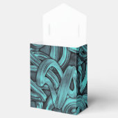 deep thought - black and teal : geschenkschachtel (Geöffnet)