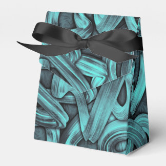 deep thought - black and teal : geschenkschachtel