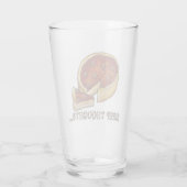 Deep Thoughts Chicago IL Deep Dish Pizza Glas (Rückseite)