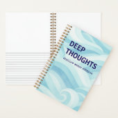 Deep Thoughts Journal | Strand-Vibes Notizblock (Innen)