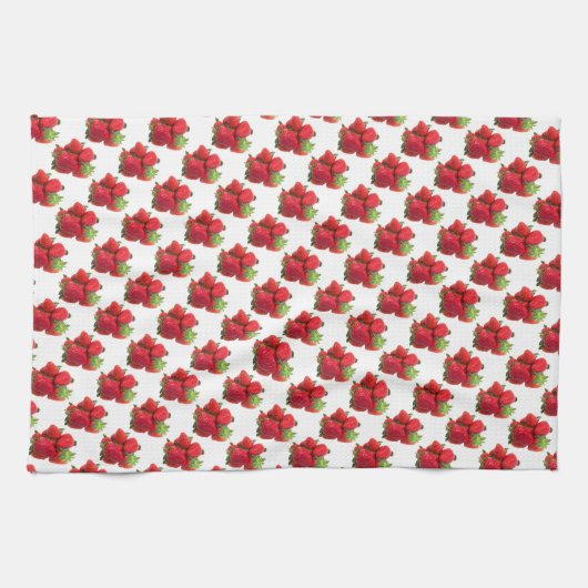 Deep Traum Erdbeeren Image Handtuch (Horizontal)