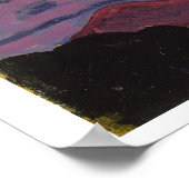 Deep Twilight, Pyrenäen, c.1912-13 (Öl auf Tafel) Poster (Ecke)