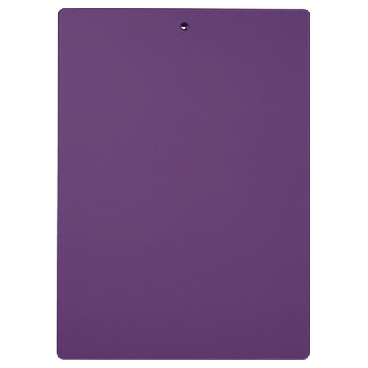 Deep Violet Klemmbrett (Rückseite)