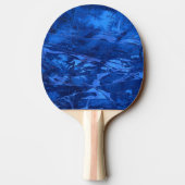 "Deep Water #5" Abstrakt Ping Pong Paddle Tischtennis Schläger (Rückseite)